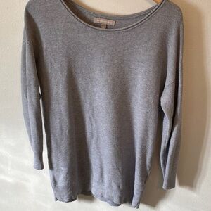 Banana Republic Heather Gray Knit Top